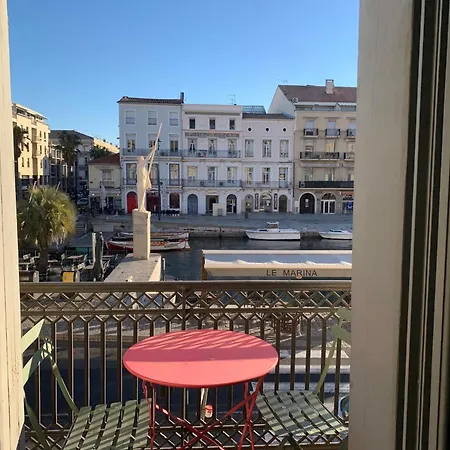 T3 Renove Climatise Avec Balcon Et Wifi Au Coeur De - Fr-1-338-595 Sète